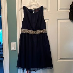 Girls grade 8 graduation dress. Navy.